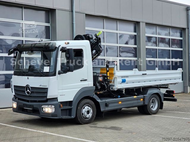 Driezijdige kipper bestelwagen MERCEDES-BENZ 923 Atego Dreiseitenkipper MEILLER + HIAB 072