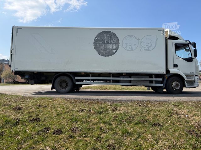 Škatlasti tovornjak DAF LF 280 FA KOFFER LADEBORDWAND BLATT LUFT ABS KLI