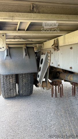 Škatlasti tovornjak DAF LF 280 FA KOFFER LADEBORDWAND BLATT LUFT ABS KLI