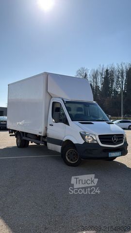 Dėžinis furgonas MERCEDES-BENZ Sprinter 516 Cdi Koffer LBW ABS 3,5 TONNEN TYPIS