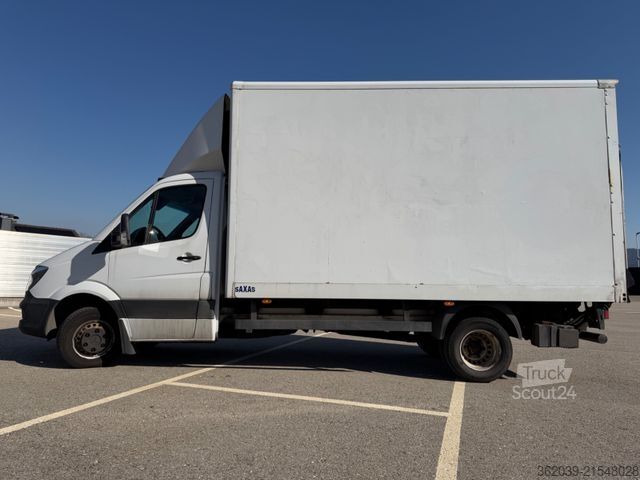 Dėžinis furgonas MERCEDES-BENZ Sprinter 516 Cdi Koffer LBW ABS 3,5 TONNEN TYPIS