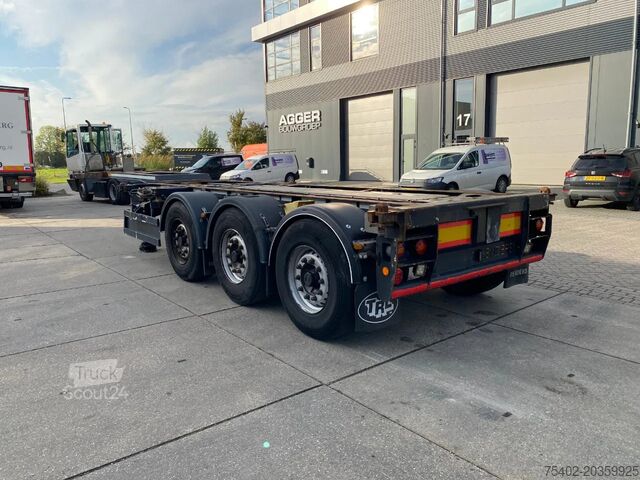 Containervervoer Renders Euro 800 3DFCST / Container Chassis / 45FT / 1x...