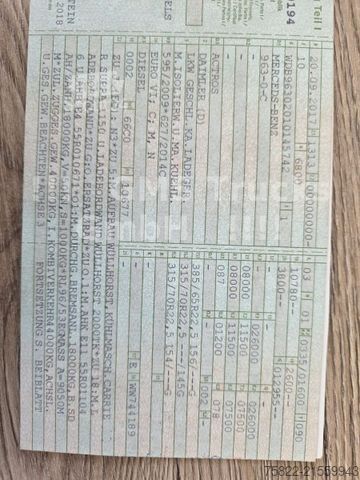 Camion refrigerato MERCEDES-BENZ Actros 2546 / 6X2 / Carrier FRIGO Cool / German