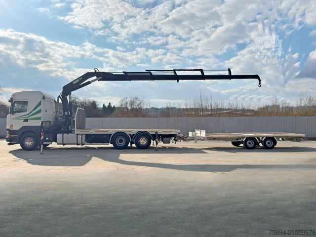 Gru montata su autocarro SCANIA R 440 * HIAB 330 - 5 + FUNK + Anhänger! 6x2