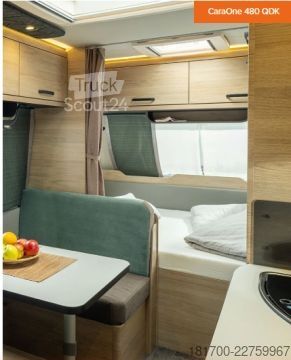 Caravane Weinsberg CaraOne 500 FDK *Let`s GO Paket*1.700kg*