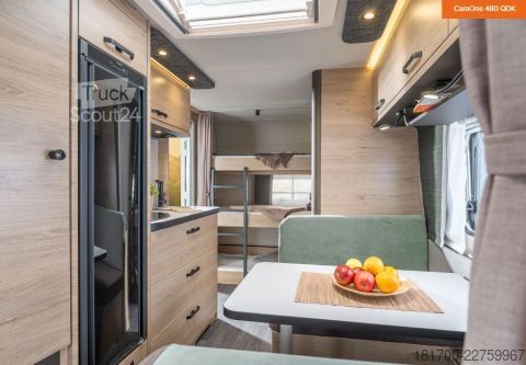 Caravane Weinsberg CaraOne 500 FDK *Let`s GO Paket*1.700kg*