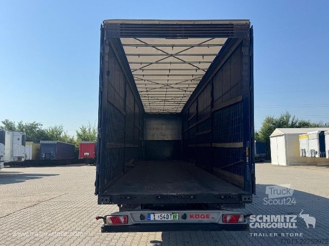Semi-remorque bâchée Kögel Curtainsider Mega
