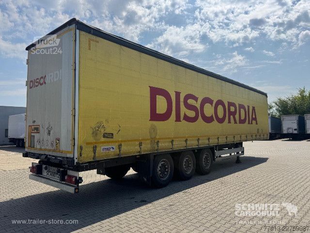 Semi-remorque bâchée Schmitz Cargobull Curtainsider Standard