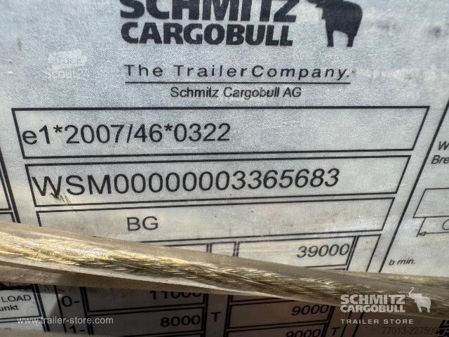 Semi-remorque bâchée Schmitz Cargobull Curtainsider Standard