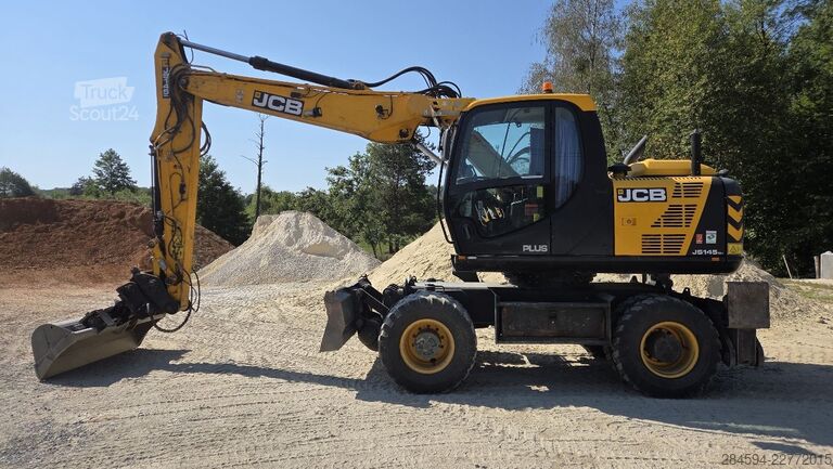 Točkaš bager JCB JS145W