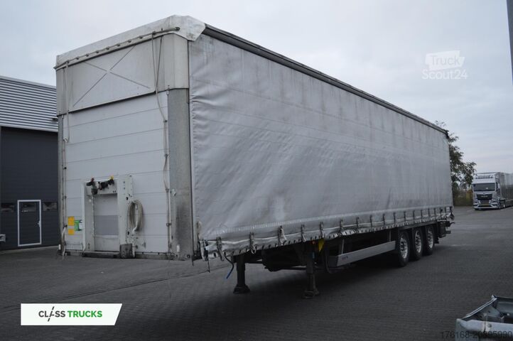 Open semitrailer with tarp SCHMITZ CARGOBULL SCS24/L Varios