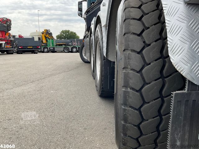 Haakarmsysteem Mercedes-Benz Arocs 3251 8x4 Euro 6 Hiab 28 Tonmeter laadkraan