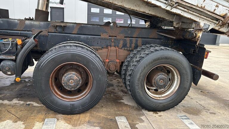 3-stranski nakladalnik MAN 41.414 (6 CYLINDER / STEEL SUSP. / LAMES / BIG ...