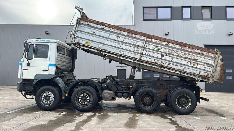 3-stranski nakladalnik MAN 41.414 (6 CYLINDER / STEEL SUSP. / LAMES / BIG ...