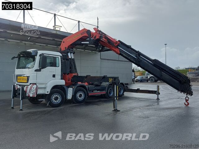 Standard-SZM MAN TGS 41.480 TGS 8X4 Tractorhead Palfinger PK1500...