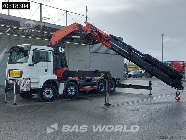 Standard-SZM MAN TGS 41.480 TGS 8X4 Tractorhead Palfinger PK1500...