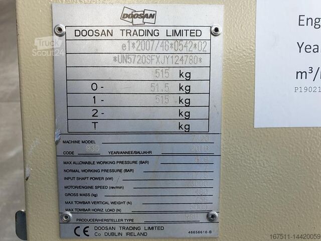 Компресор Doosan 7 / 20