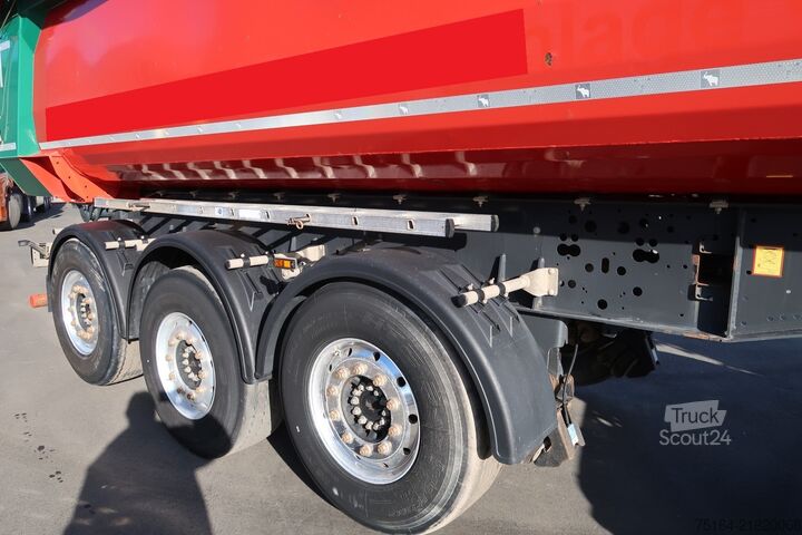 Polpriklopnik kiper Schmitz Cargobull SKI 24 SL 7.2 Stahlrundmulde