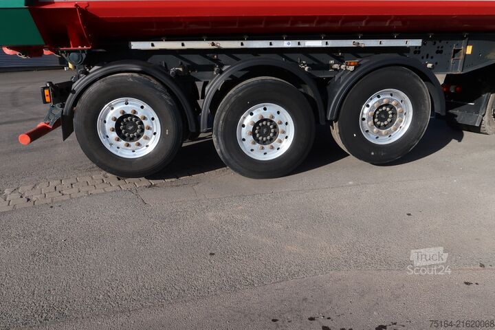 Polpriklopnik kiper Schmitz Cargobull SKI 24 SL 7.2 Stahlrundmulde