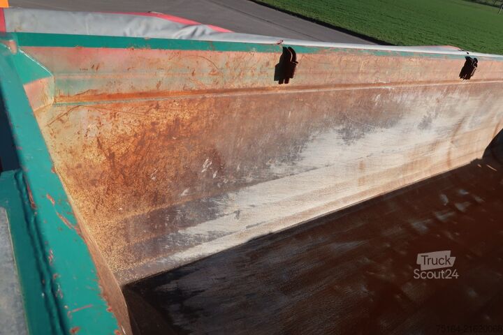 Polpriklopnik kiper Schmitz Cargobull SKI 24 SL 7.2 Stahlrundmulde