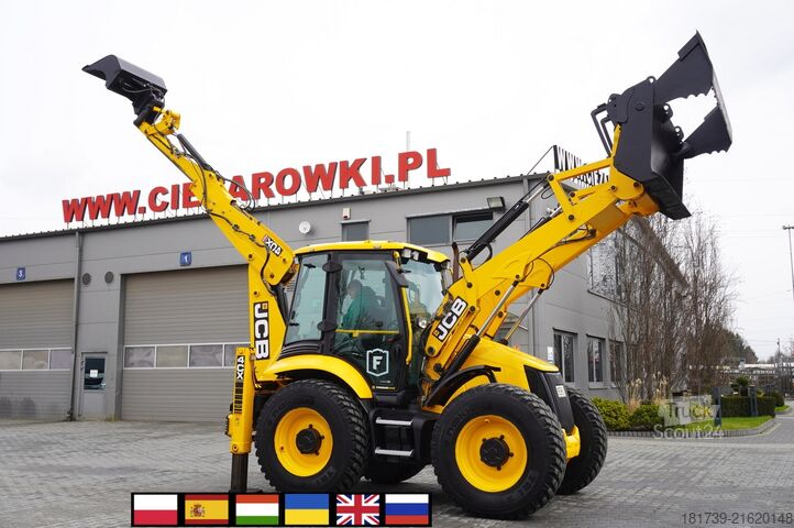 Bager-nakladač JCB 4CX PRO / 3800 MTH! / 2022 / joysticks /