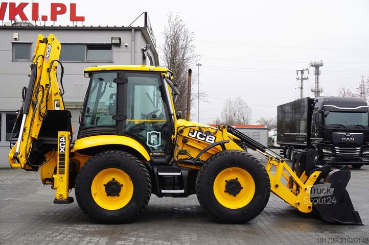 Bager-nakladač JCB 4CX PRO / 3800 MTH! / 2022 / joysticks /