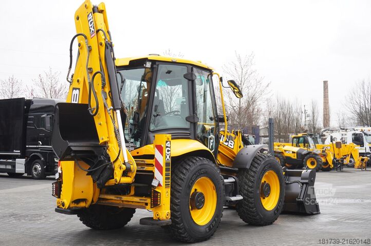Bager-nakladač JCB 4CX PRO / 3800 MTH! / 2022 / joysticks /