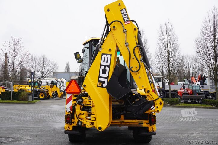 Bager-nakladač JCB 4CX PRO / 3800 MTH! / 2022 / joysticks /