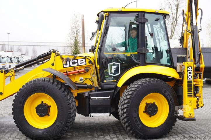 Bager-nakladač JCB 4CX PRO / 3800 MTH! / 2022 / joysticks /