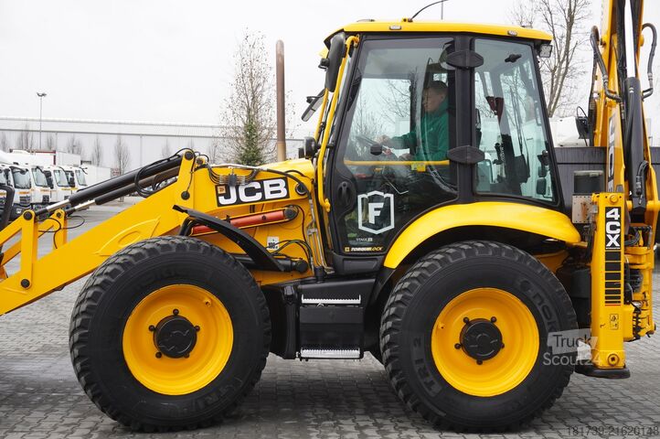 Bager-nakladač JCB 4CX PRO / 3800 MTH! / 2022 / joysticks /