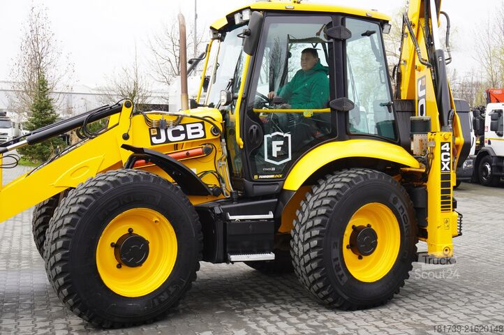 Bager-nakladač JCB 4CX PRO / 3800 MTH! / 2022 / joysticks /