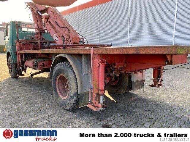 Бортовой грузовик Henschel HENSCHEL F 161 AK 4x4 mit Kran Atlas AK 5007