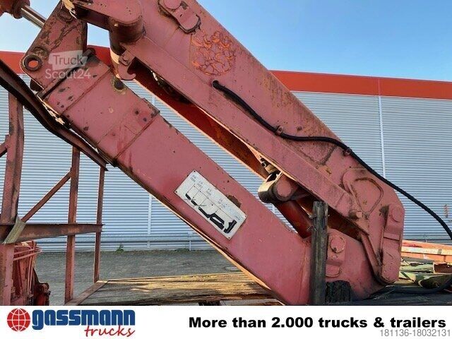 Бортовой грузовик Henschel HENSCHEL F 161 AK 4x4 mit Kran Atlas AK 5007