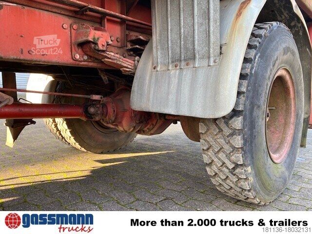 Бортовой грузовик Henschel HENSCHEL F 161 AK 4x4 mit Kran Atlas AK 5007