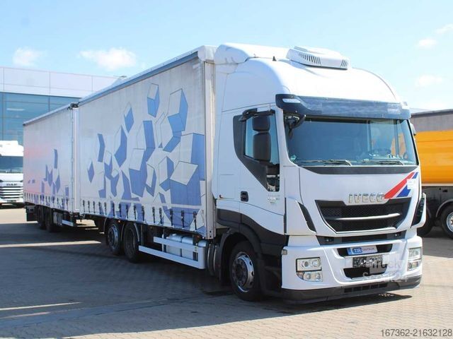 Jumbo vrachtwagen IVECO Stralis 480, SECONDARY AIR CONDITIONING + SVAN
