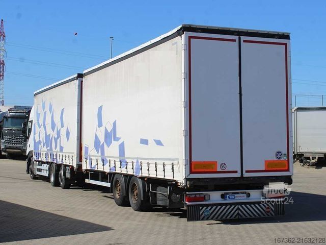 Jumbo vrachtwagen IVECO Stralis 480, SECONDARY AIR CONDITIONING + SVAN