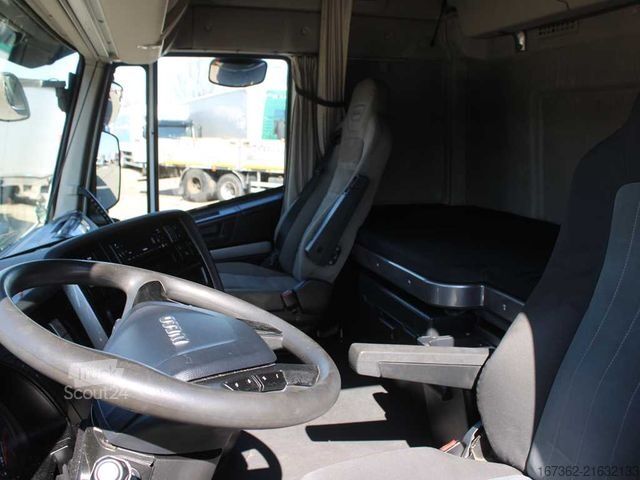 Plattewagen met zeil IVECO Stralis 480, SECONDARY AIR CONDITIONING + SVAN