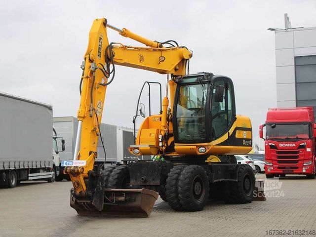Mobiele graafmachine JCB JS145W