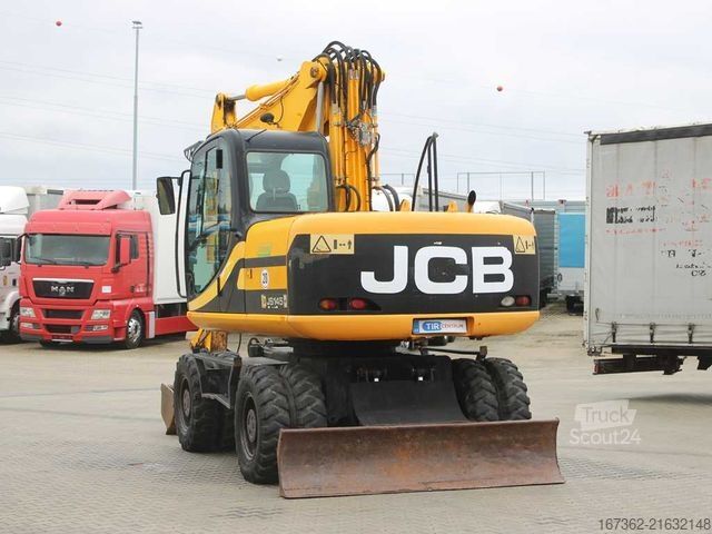 Mobiele graafmachine JCB JS145W