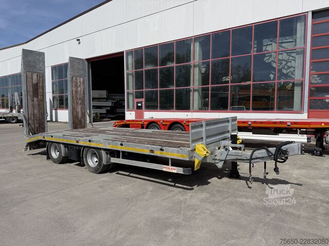 Низькорамний причіп Möslein TTA21 Schwebheim  21 t Tandemtieflader