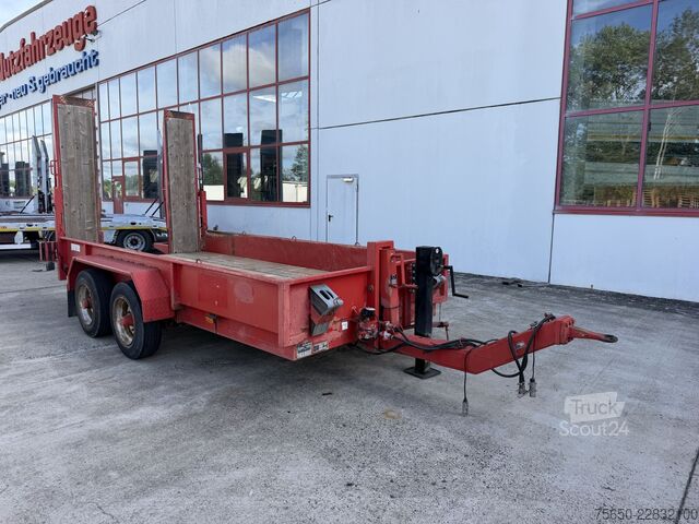 Търговско превозно средство Blomenrohr 553/7500  Tandemtieflader