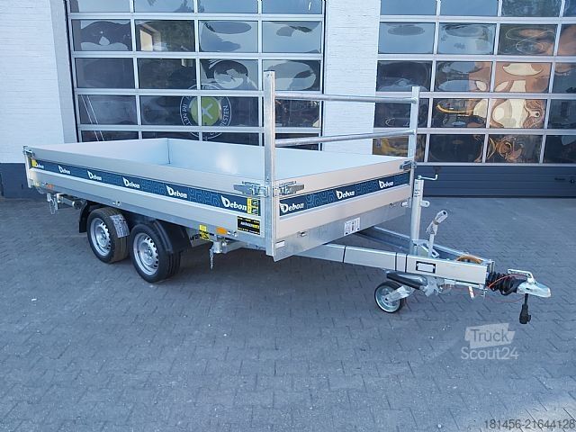 Kipper driezijdig Cheval Liberté PW 3.6 3500kg 3,6x1,8 Elektro Alurampen Stützen