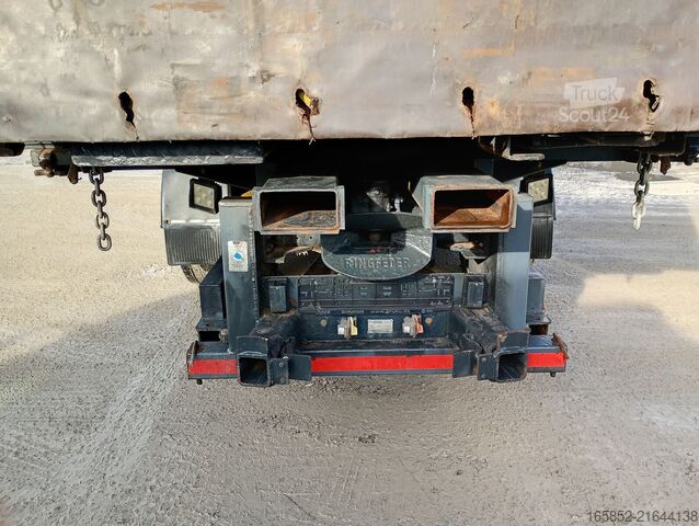 Schiebeplane IVECO AS260S42Y/FS mit Kran BDF