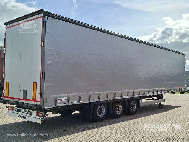 Відкритий напівпричіп з тентом Schmitz Cargobull Curtainsider Mega Getränke