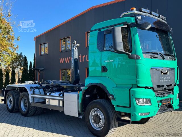 Système de bras à crochet MAN TGS 28.480 6x4-4BL HAKOWIEC MEILLER TECTRUM RS ...