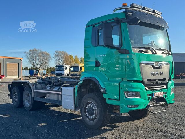 Krokarmssystem MAN TGS 28.480 6x4-4BL HAKOWIEC MEILLER TECTRUM RS ...