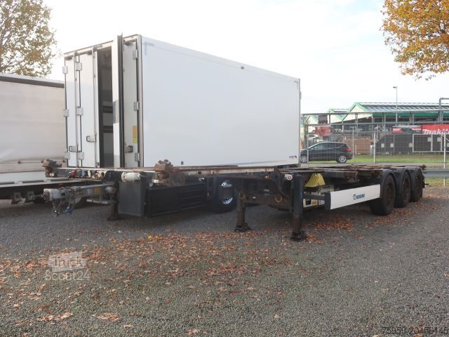 Návěs s výměnnou nástavbou Krone SDC 27 40 Fuss Box Liner Thermo King Genset