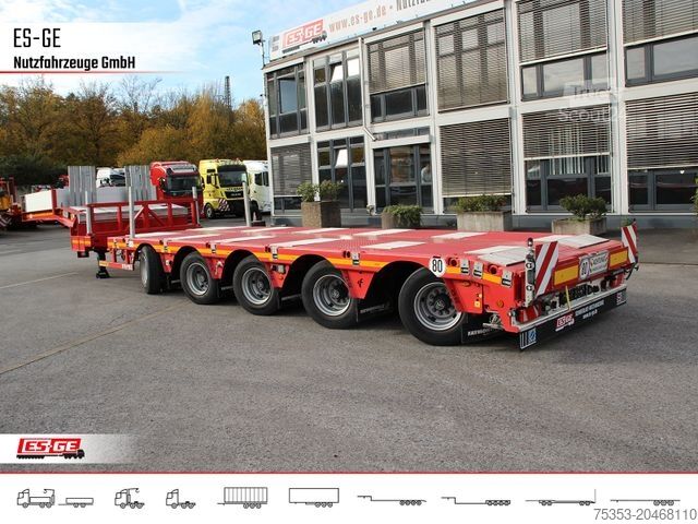 Tieflader-Sattelauflieger FAYMONVILLE Multimax Satteltieflader - hydr. gelenkt