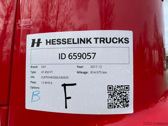 Estándar-SZM DAF XF 450 4X2 Space Cab Standairco Rema NL Truck A...