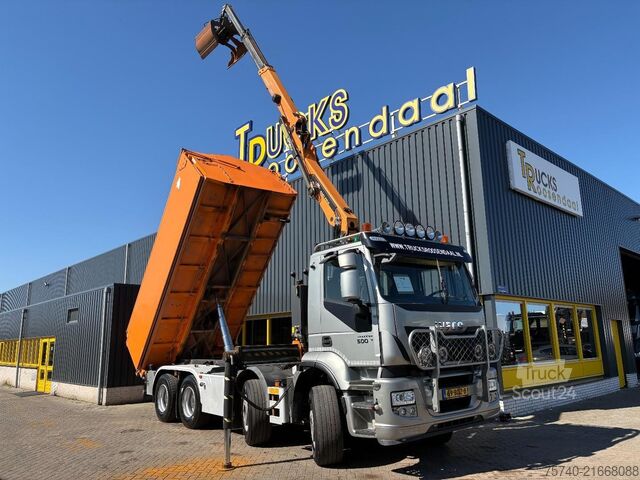 Dépanneuse Iveco EUROTRAKKER  500 + PALFINGER EPSILON Q170 + 8X4...